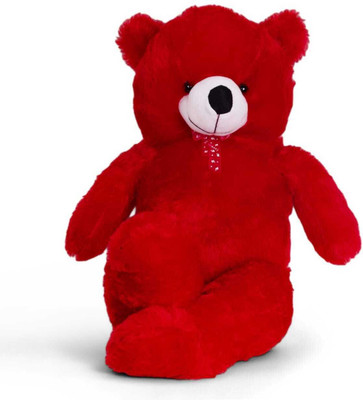 SK TOYS 3 Feet Red Teddy for your Valentine | Birthday | Anniversary & Huggable Teddy  - 36 inch(Red)