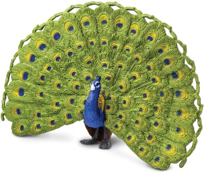Tickles Beautiful Peacock Bird Soft Stuffed Plush Toy for Kids Boys & Girls Gifts  - 30 cm(Green)