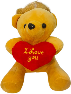 ToyShip Toy Ship Giant Soft Teddy Bear Stuffed Animal, Classic Brown Plush Toy  - 16 cm(Brown)