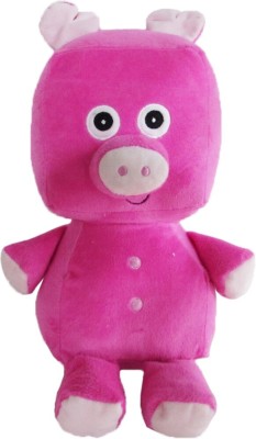 My Baby Excels Standing Pig Plush - Pink  - 32 cm(Pink)