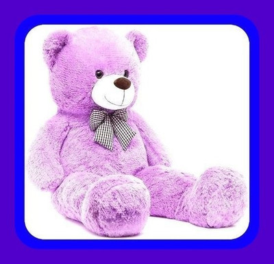 Abhinav toys Z_Best Ever Stuffed Toys 524  - 165 cm(Purple)