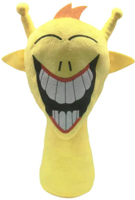 TechMax Solution Yellow Big Smile Sprunki Plush Toys  - 30 cm(Yellow)