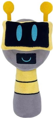 TechMax Solution Double Antenna Sprunki Plush Toys  - 30 cm(Blue Grey)