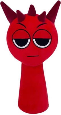 TechMax Solution Red Sprunki Plush Toys  - 30 cm(Full Red)