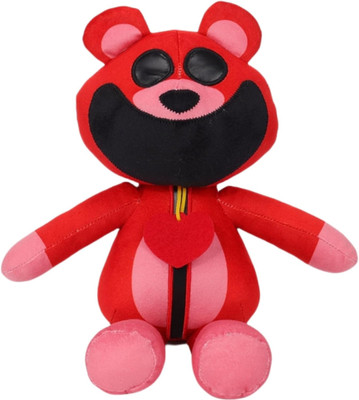 TechMax Solution Red Cute Big Smile Toys  - 30 cm(Red)