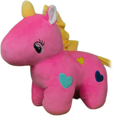 Play Hour Fairy Unicorn Plush Soft Toy For Ages 3 Years And Up - Pink  - 45 cm(Multicolor)