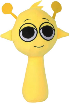 TechMax Solution Yellow Sprunki Plush Toys  - 30 cm(Yellow Lime)