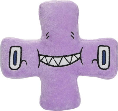 TechMax Solution PLUS FROM GEOMETRY SHAPE PLUSH TOY  - 30 cm(Purple)