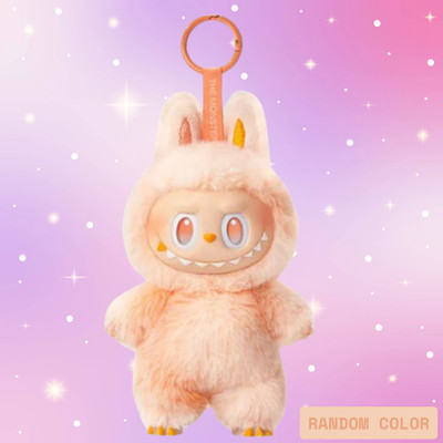 ZOQQI Labubu Soft Plush Toy - Cute Vinyl Keychain from Surprise Blind Box Key Chain