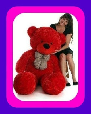 JAI MAA KAMLA Z_New Stuffed Toys Premium quality material 1233  - 92 cm(Red)