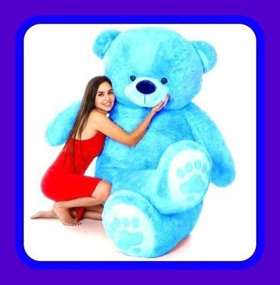 Abhinav toys Z_Best Ever Stuffed Toys 211  - 90 cm(Sky Blue)