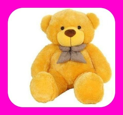Abhinav toys New Stuffed Toys Premium quality 259  - 90.1 cm(Yellow)
