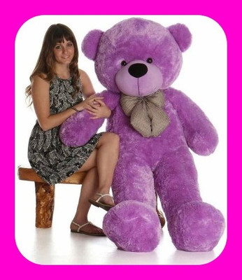 Abhinav toys New Stuffed Toys Premium quality 218  - 90 cm(Purple)
