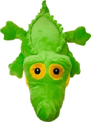 Fun Zoo Crazy Crocodile Huggable Teddy Bear Plush Soft Toy for Boys/Girls  - 35 cm(Green)