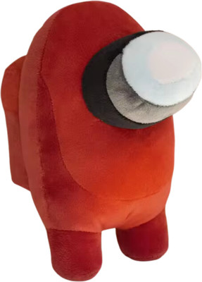 TechMax Solution BIG EYE ALIEN PLUSH TOY  - 30 cm(Red)