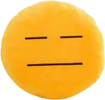 TechMax Solution Four Smile Cute Smiley Pillow Plush Toy  - 45 cm(Yellow)