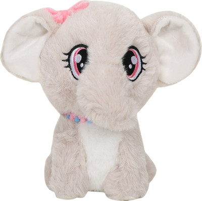 striders 8 Inch Plush Elephant with Super Soft Stuffed Animal Toy for Kids Most Popular  - 8 inch(Brown)