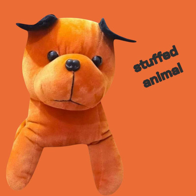 Luipui Cute Dog Stuffed Animal Toy – Fluffy, Huggable & Plush for Kids & Gifting  - 30 cm(Brown)