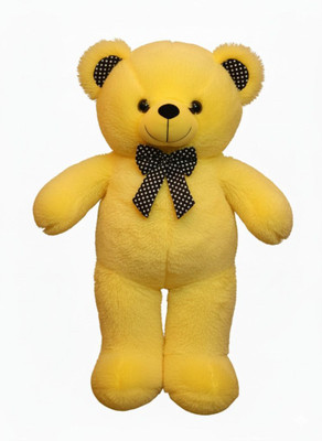 Maczen Super Soft yellow standing teddy 3feet  - 91 cm(Yellow)