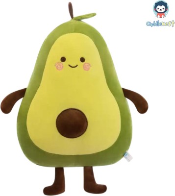 cuddlenest Cute Avocado Teddy Bear Plush Soft toy, Lovable, Huggable toy | Birthday Gifts  - 40 cm(Green)