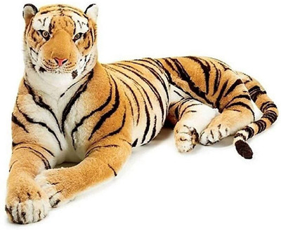 Velcon Tiger soft toy, stuffed animal toy, plush toy, for kids 60 cm  - 90 cm(NA)