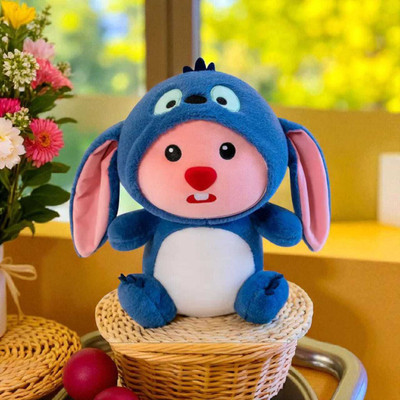 Maniram soft toys stitch blue Bunny Monster Soft Toy  - 40 cm(Multicolor)