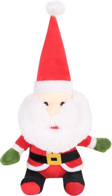 DearJoy Santa Claus Christmas Stuffed Plush Toys, Christmas Father Plushie Soft Toy  - 35 cm(Red)