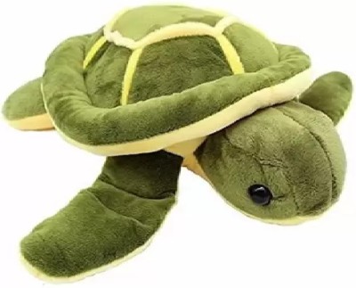 Purple beats Turtle|Tortoise|Stuffed Soft Cute Green Tortoise Big Large Size Plush Toy  - 25 cm(Green, Yellow)