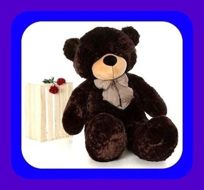 Abhinav toys Z_Best Ever Stuffed Toys 459  - 110 cm(COFFEE)