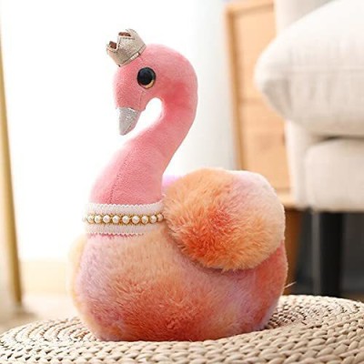 Tickles Cute Swan Soft Stuffed Plush Animal Toy For Kids Birthday Gift  - 30 cm(Pink)