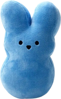 TechMax Solution Cute Easter Peeps Bunny Plush Toy  - 32 cm(Blue)
