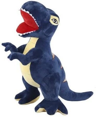 AVSHUB Soft Toy for Kids Animal Cute Dinosaur Stuffed and SpongyTeddy Bear  - 40 cm(Blue)