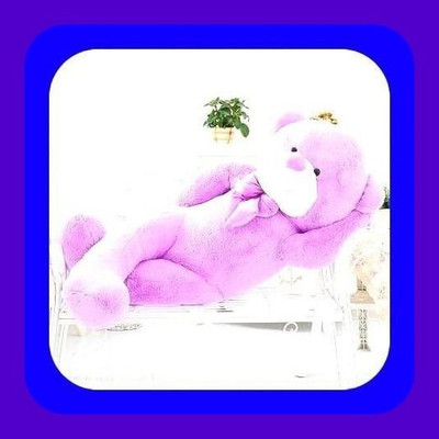 Abhinav toys Z_Best Ever Stuffed Toys 413  - 91 cm(Purple)
