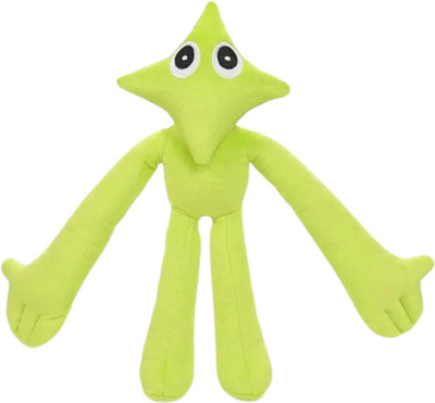 TechMax Solution Cute Rainbow Friends Plush Toy  - 30 cm(Green)