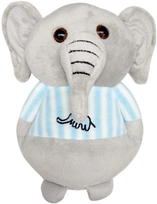 BestLook High Quality Stuffed Plush Cute Elephant Soft Toys for kids  - 20 cm(Multicolor)