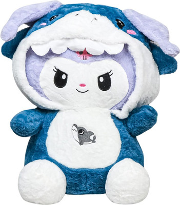 PN AVAN Baby Shark Stuffed Toy–Super Soft Plush Animal For Kids-Huggable Birthday Gift  - 49.5 cm(Blue)