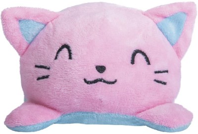 Apex Toys Reversible Cat soft plush  - 15 cm(Pink Sky)