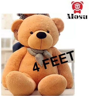 MOSU Soft Stuffed/Fluffy/Huggable Cute Teddy Bear for Kids and Girls (Brown, 4 Feet)  - 48 inch(Brown)