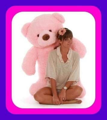 Abhinav toys Z_New Stuffed Toys Premium quality material 1202  - 122 cm(Pink)