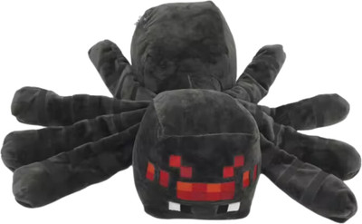 TechMax Solution SPIDER SQUARE BOX PLUSH  - 30 cm(Black)
