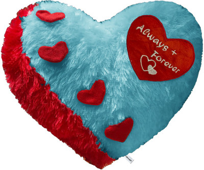 Catchyx Cart Microfibre Quotes Cushion Pack of 1(Blue)