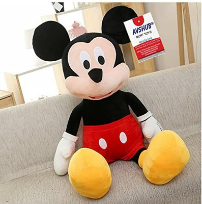 AVS Ultra Soft Cute Mickey Toy for Girlfriend, Kids, Gift  - 60 cm(Red)