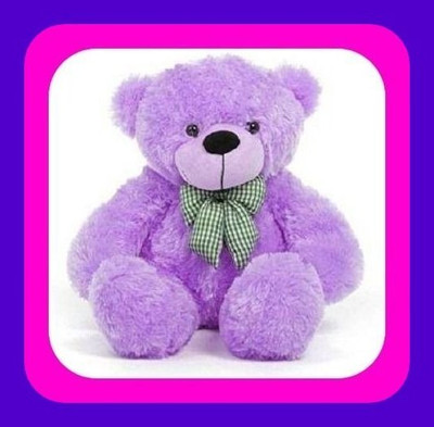 Abhinav toys Z_New Stuffed Toys Premium quality 1117  - 92 cm(Purple)