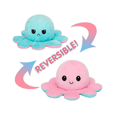 Nyaara Plush Super Soft Mini Octopus  - 12 cm(Multicolor)