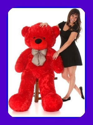Abhinav toys Z_Best Ever Stuffed Toys 1022  - 92 cm(Red)
