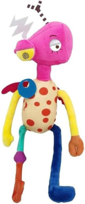 TechMax Solution Pink Joker Circus Standing Cute Plush Toy  - 30 cm(Pink)