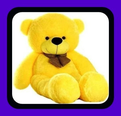 Abhinav toys Z_Cute Stuffed toy 671  - 120 cm(Yellow)