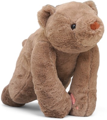 Teddyera Cute Teddy Bear, Sleeping Shape, UltraSoft Fabric Cozy Feel, Plush - Pillow Toy  - 70 cm(Brown)