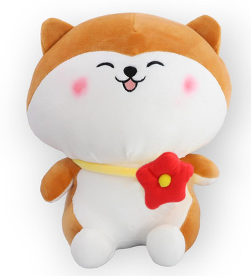CRAZY TRADER CAT SOFT TOY Animal Plush Soft Toy  - 22 cm(Borwn)