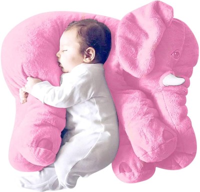 Hug 'n' Feel Pink Elephant Pillow for Comfort and Teddy Bear Cuddles Soft Toy Teddy Bear 55cm  - 55 cm(Pink)